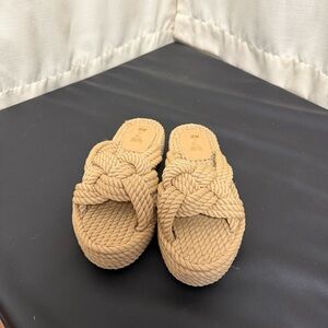 H&M Braided rope Tan Women's Sandals